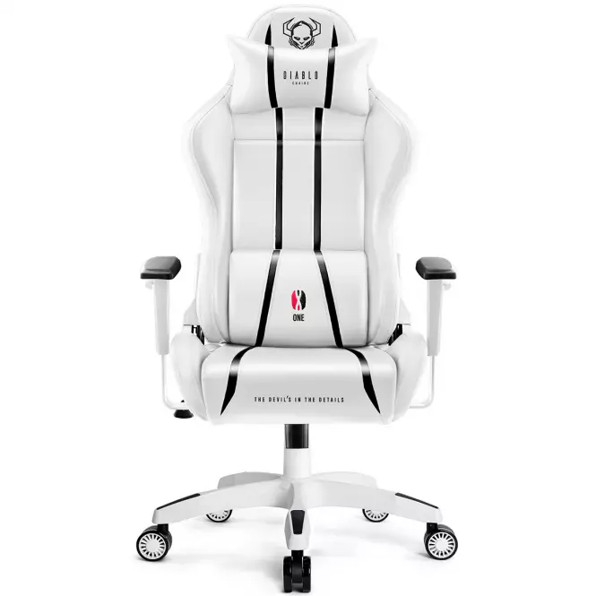 Fotel Gamingowy Normal Diablo X-One 2.0 Biały/Czarny