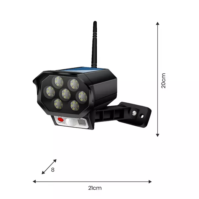 Lampa solarna KAMERA EKO0592