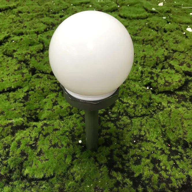 Lampa solarna KULKA 10CM SILVER EKO0611