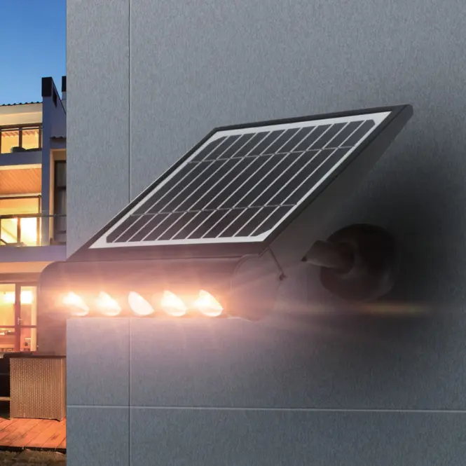 Lampa solarna 46818 Black