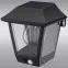 Kinkiet solarny z czujnikiem ruchu 46821 Black K1