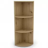 Regał KIKI narożny artisan 2 półki