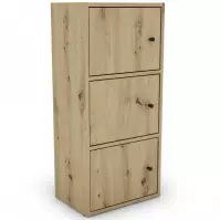Regał KIKI artisan 2 półki 3 drzwi