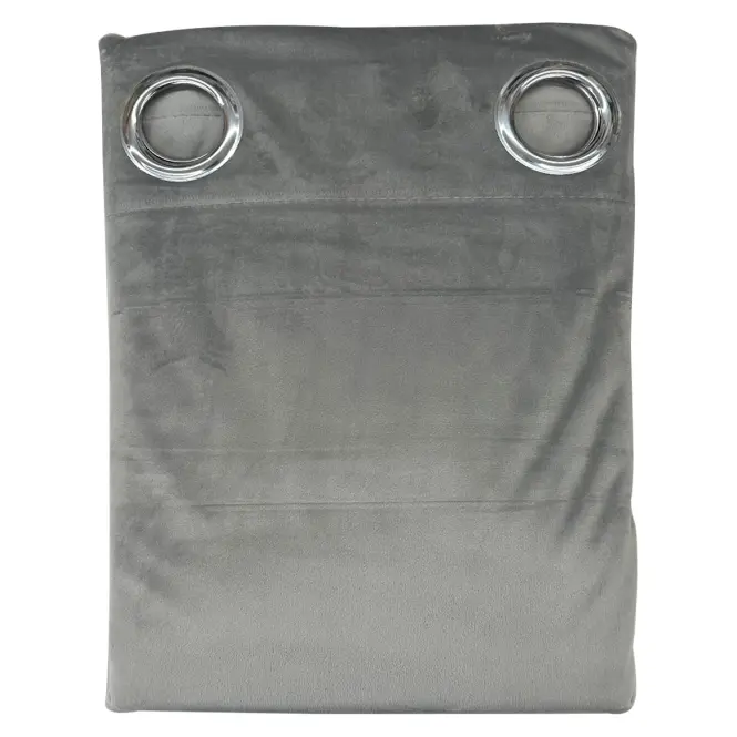 Zasłona na przelotkach VELVET 50 135x250 szara