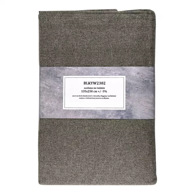 Zasłona na taśmie BLKYW2304/2 135x250