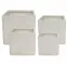 Doniczka HC220905-4S 44x44x44 beżowa,2