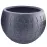 Doniczka HC40107-3S 28x28x21,5 ciemnoszara