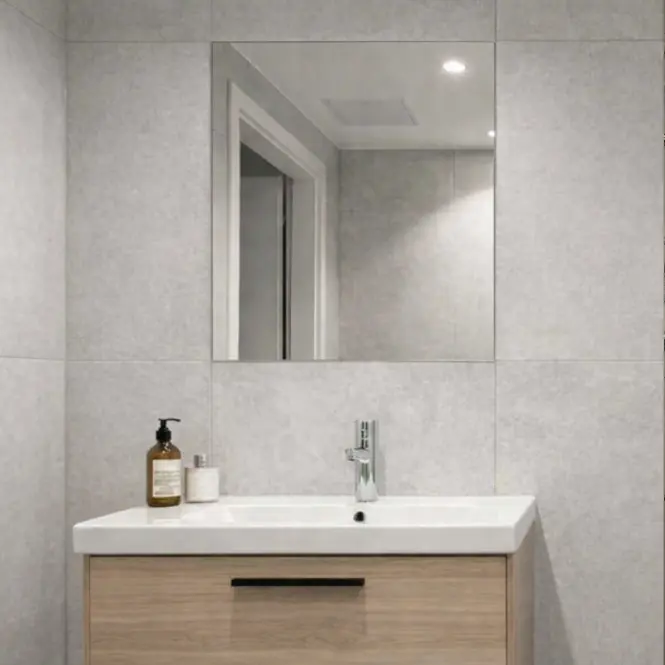 Lustro łazienkowe do wklejenia szlifowane 60X80