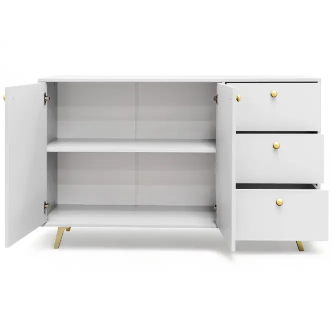 Komoda Siena biały,3