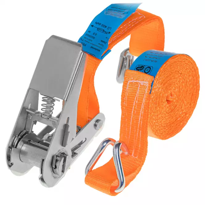 Pas transportowy z napinaczem - 800 kg 4 m 25 mm