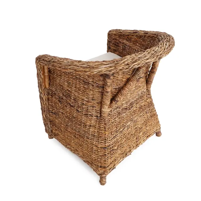 Komplet z naturalnego rattanu Maribel