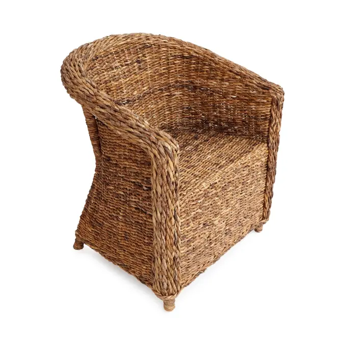 Komplet z naturalnego rattanu Maribel