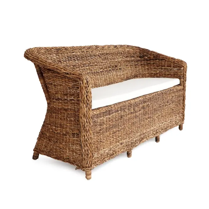 Komplet z naturalnego rattanu Maribel