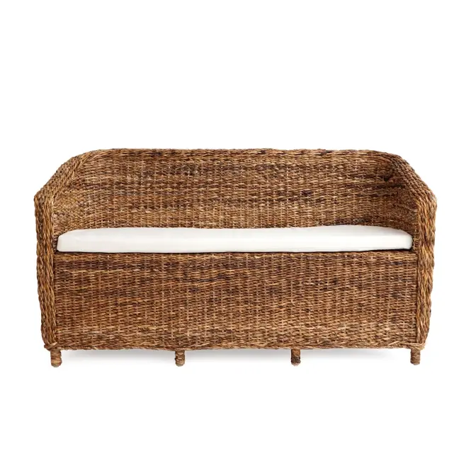 Komplet z naturalnego rattanu Maribel