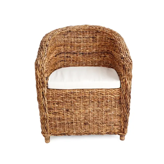 Komplet z naturalnego rattanu Maribel