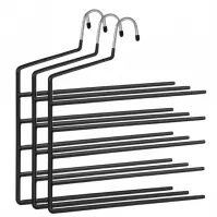 Wieszaki 3 szt. metalowe na spodnie CRI034B02