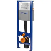 Stelaż podtynkowy B956 przycisk chrom 40 cm