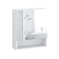 Szafka lustrzana Joy 60 biała