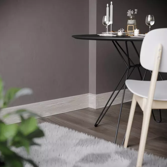 Listwa przypodłogowa PCV Hi-Line Prestige 360 Dąb London