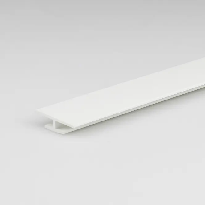 Profil H PVC biały połysk 3.5x11x22x1000