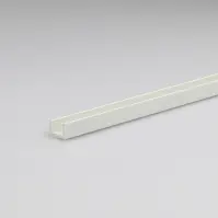 Profil U PVC biały połysk 6.2x8.7x1000