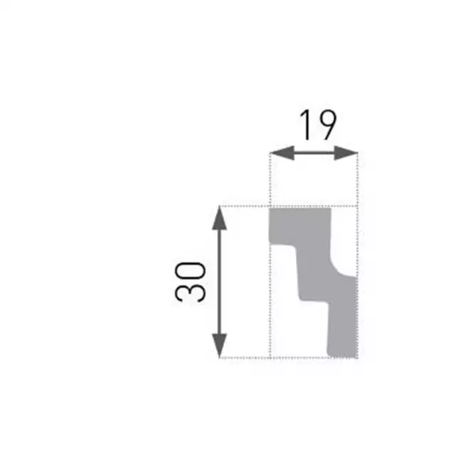 Listwa dekoracyjna Marbet E-17