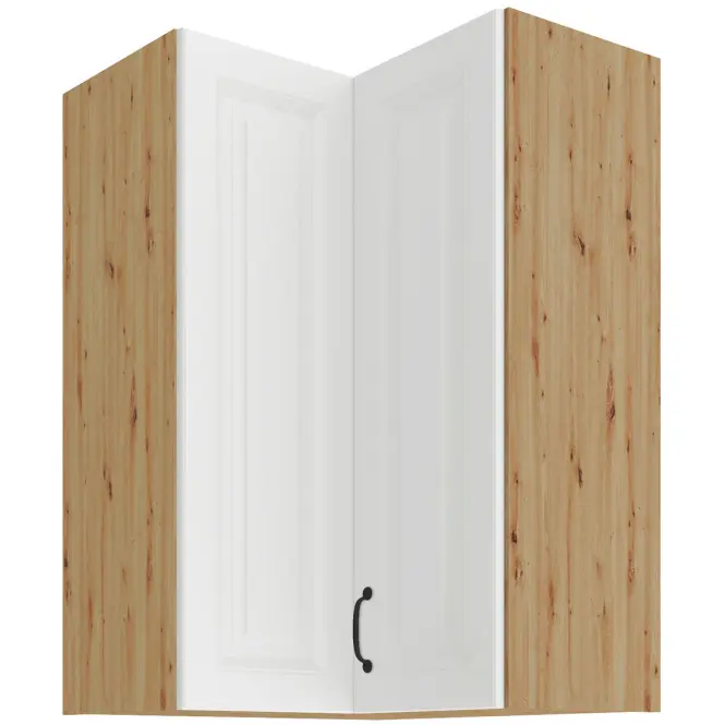 Szafka kuchenna STILO BIAŁY/ARTISAN 60X60 GN-90 2F (90°)