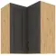 Szafka kuchenna STILO GRAFIT/ARTISAN 60X60 GN-72 2F (90°)