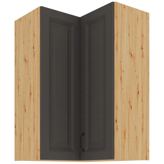 Szafka kuchenna STILO GRAFIT/ARTISAN 60X60 GN-90 2F (90°)