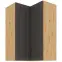 Szafka kuchenna STILO GRAFIT/ARTISAN 60X60 GN-90 2F (90°)
