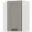 Szafka kuchenna LUNA CLAYGREY/BIAŁY 60X60 GN-90 1F (45°)