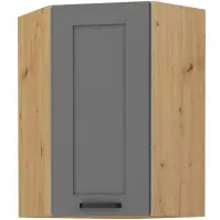 Szafka kuchenna LUNA DUSTGREY/ARTISAN 60X60 GN-90 1F (45°)