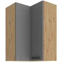 Szafka kuchenna LUNA DUSTGREY/ARTISAN 60X60 GN-90 2F (90°)