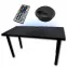 Biurko Gamingowe Low Czarne 120x60x2.8 Model 2