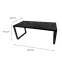 Biurko Gamingowe Low Loft Czarne 120x60x2.8 Model 2,3