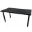 Biurko Gamingowe Low Loft Czarne 136x66x1.8 Model 0