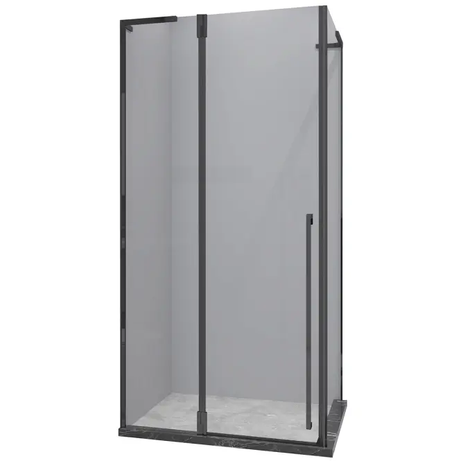 Kabina prysznicowa kwadratowa Bravo 90x90x195 black