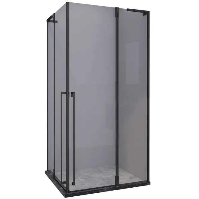 Kabina prysznicowa kwadratowa Tango 90x90x195 black