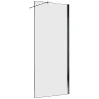 Ścianka Walk-In Soft 50x195 chrom