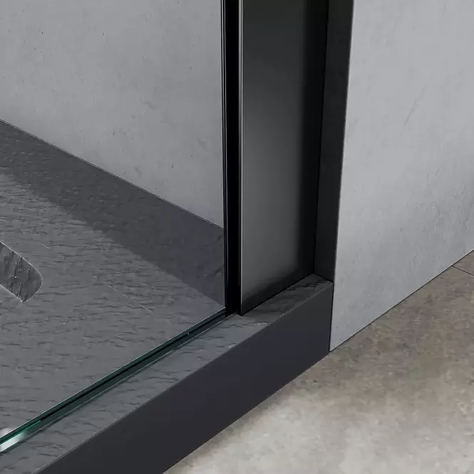 Ścianka Walk-In Pik 100x195 black,4