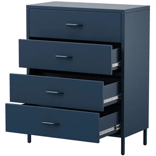 Komoda Metalowa Carla Modern Dark Blue