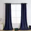 Zasłona na przelotkach VELVET PB103/200G/M2/9/140x250 cm niebieski