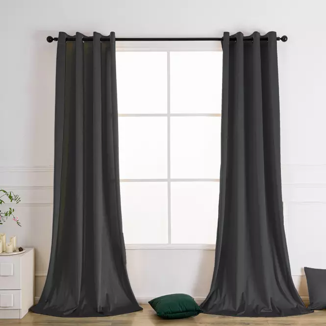 Materiał zasłonowy VELVET PB103/200G/M2/47 150 cm ciemny szary