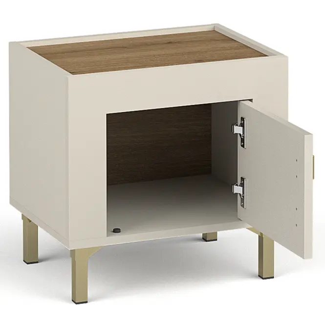 Szafka Nocna Mossa M11 dąb whisky/cashmere,3