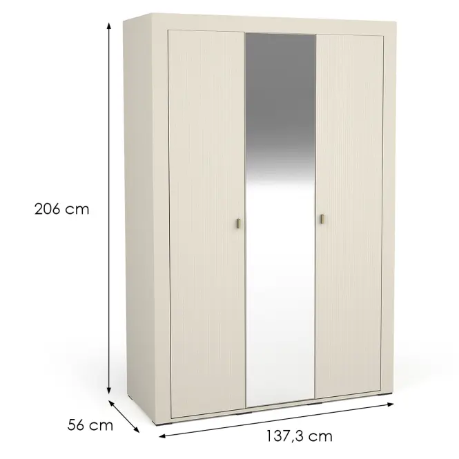 Szafa  Mossa M02 3D cashmere,2