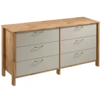 Komoda Indygo K6S dąb wotan-beige