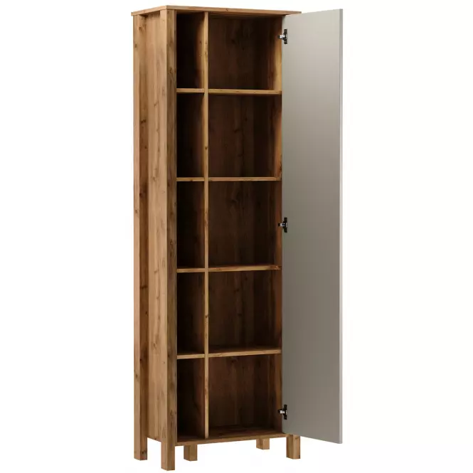 Regał Indygo R1D dąb wotan-beige,3