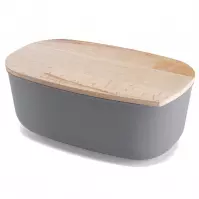 Pojemnik Na Pieczywo Szary