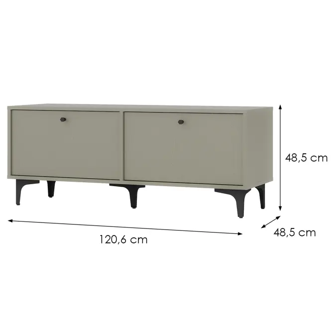 Szafka RTV Tokyo 1 2K eucaliptus 302