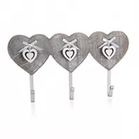 Wieszak 3 Haczyki Sculpture Heart 63917612